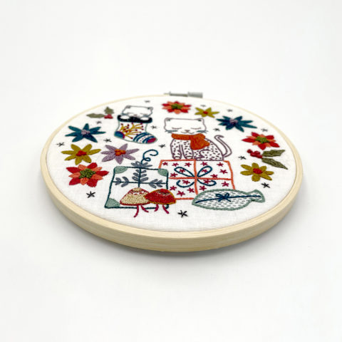 Kit de broderie motifs chat