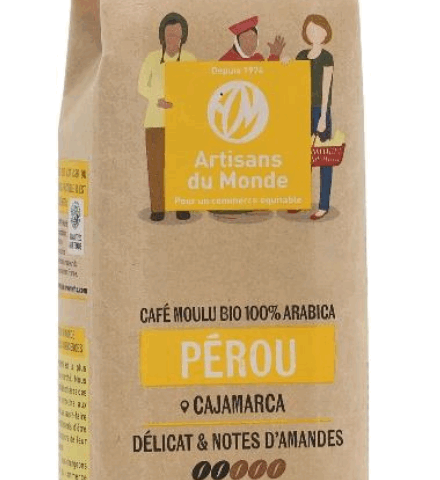 Café moulu bio Pérou – 250g - 446