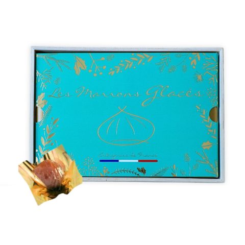 Coffret de marrons glaçés