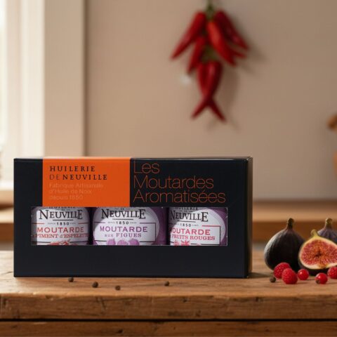Coffret 3 moutardes
