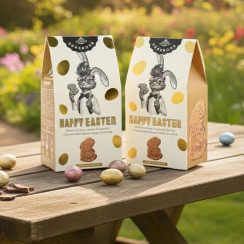 Lot de biscuits en forme de lapin