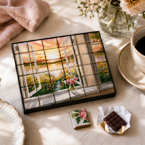 Coffret chocolat « Un instant enchanté »