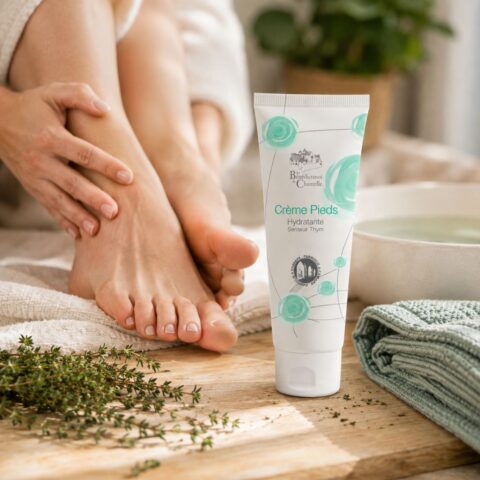 Crème pour les pieds au thym
