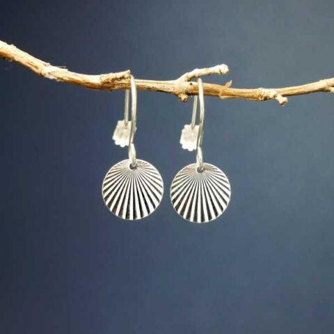 Boucles d'oreilles soleil levant
